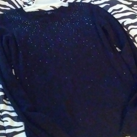 Express Sweaters - Long sleeve Express studded sweater
